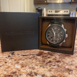 Michael Kors Silicone Runway Watch